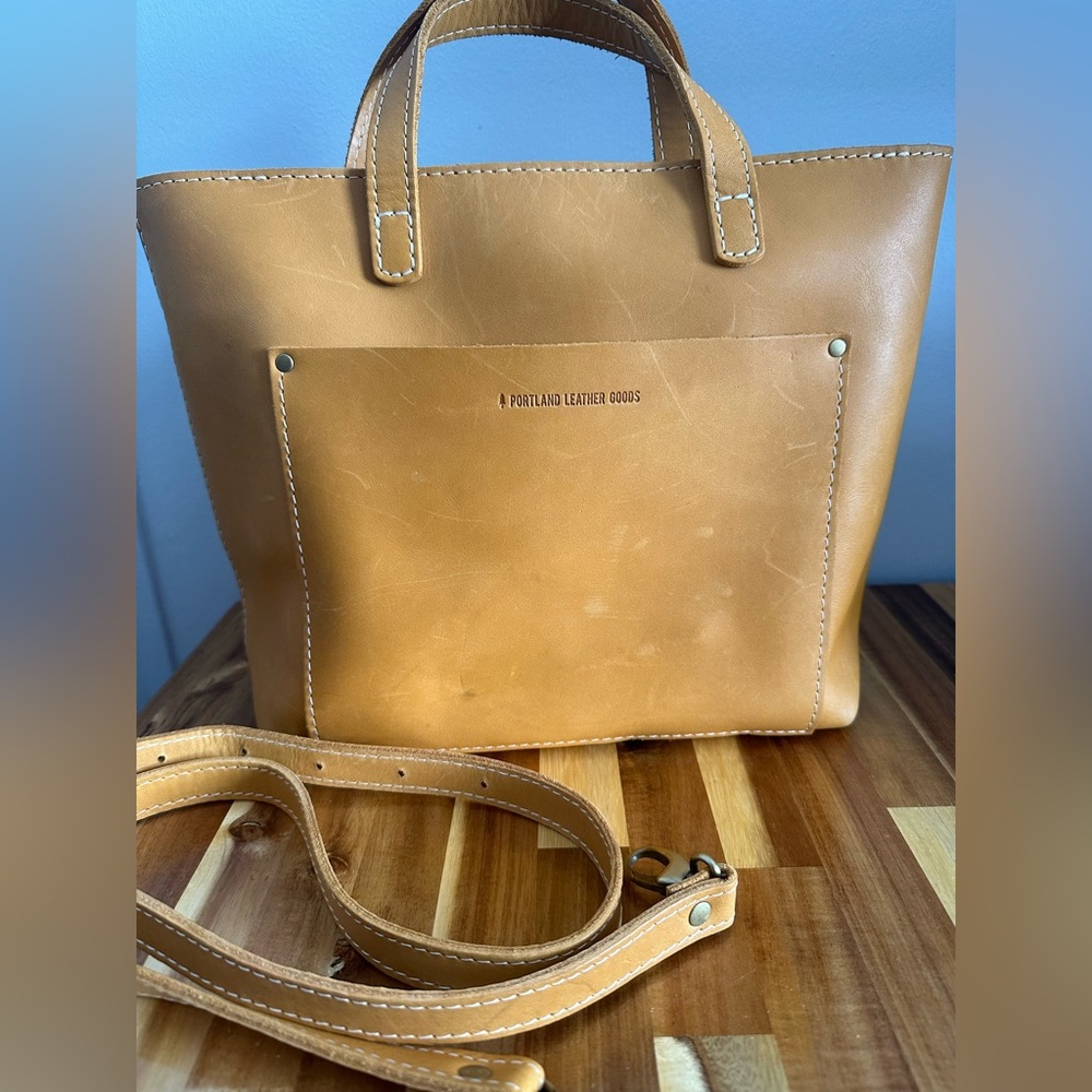 Medium Sunflower Portland Leather Crossbody